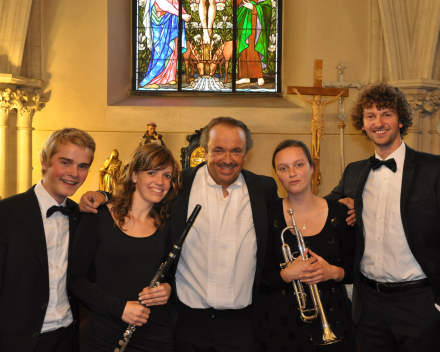 Koorreis Wenen, concert in de Kapuzinerkirche centrum Wenen