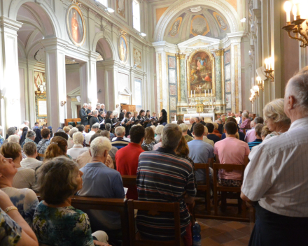 Concert in de Friezenkerk Moderato Cantabile o.l.v. Nana Tchikhinashviliorreis Rome