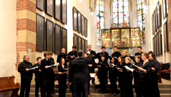 Concert in de Thomaskirche in Leipzig