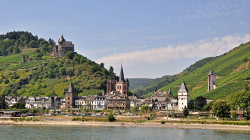 [Een romantische streek rondom Heidelberg]