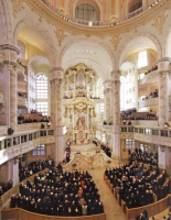 Concert in de Frauenkirche in Dresden